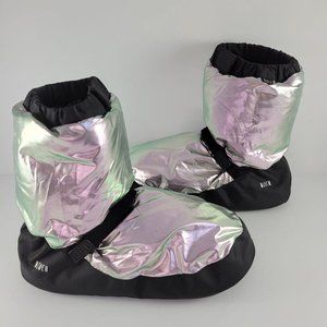 Bloch Irina & Max Warm Up Ballet Booties Adult S fits sz 4 to 6/7 Pink Black